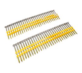 Реечные гвозди Pegas pneumatic 21, кольцевая накатка 2.8x60 мм, уп. 4500 шт. 1241 