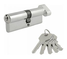 Цилиндровый механизм НОРА-М ЕСО Z ЛВ-70 40-30 хром 16579 