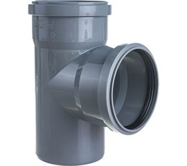 Тройник двухраструбный (87°) HTEA 110/110 Ostendorf 115400 