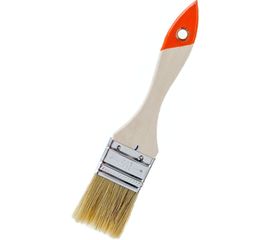 Кисть HEADMAN малярная плоская ""Бейсик"" натуральная щетина 1,5 д. 38 мм 682-003 