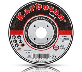 Диск отрезной по нержавеющей стали 180х1.9х22 мм INOX Karbosan 10420 