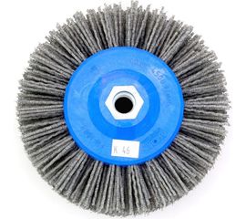 Щетка дисковая нейлон 1-052 140 мм; P46 по дереву для браширования на УПМ/УШМ OSBORN 401.913-5421 