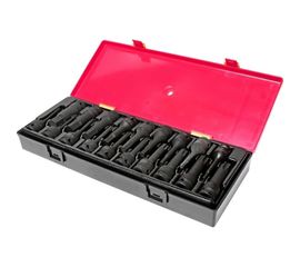 Набор ударных торцевых головок 1/2"" TORX, HEX в кейсе 19шт JTC-K4191 