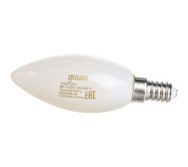 Лампа Gauss LED Filament Свеча OPAL E14 5W 450lm 4100К 103201205 