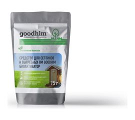 Средство для септиков и выгребных ям БИОАКТИВАТОР, 75 г. GOODHIM 71238 