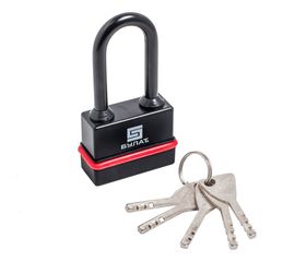 Навесной замок БУЛАТ 3-Н65-01 ПЛ (всепогодный; 5 ключей; 9 мм) 13986 