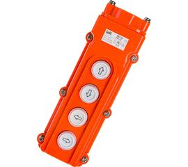 Кнопочный пост IEK на 4 кнопки, ПКТ-62, ИЭК BPU10-4 