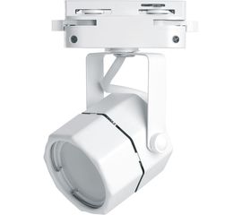 Трековый однофазный светильник на шинопровод FERON GU10, AL192, 50W, 230V, белый 41593 