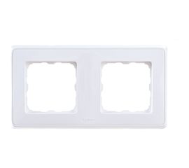 Рамка Legrand CAR 773652 2 поста, белая 