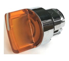 Головка переключателя Briswik 22мм 3 поз подсветка фиксация металл КПЕ 21РЛС жел IP40 LAY4-BK35.BR 