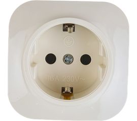 Розетка IONICH с/з слоновая кость 1433 