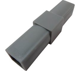 Пластиковый соединитель для трубы ПилотПро 20х20 мм, 2-пал. 17989 