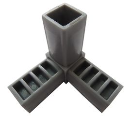 Пластиковый соединитель для трубы ПилотПро 20х20 мм, 3-пал., смежн. 17992 