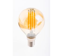 Лампа Jazzway PLED OMNI G45 6w E14 3000K Gold 230, 50 5021211 