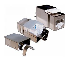 Вставка LANMASTER Keystone RJ-45, категория 6, экранированная, 180 градусов, LAN-OK45S6/180 