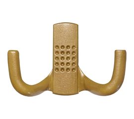 Крючок-вешалка со скрытым креплением Трибатрон КВС-2 золотой металлик 4374 