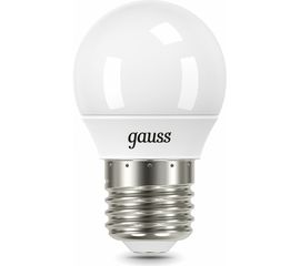 Лампа Gauss Шар 9.5W 950lm 6500K E27 LED 105102310 
