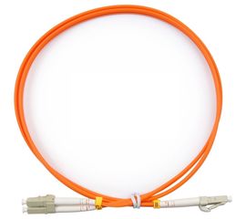 Оптический патч-корд TopLAN, дуплексный MM 62,5/125, 1,5 м, DPC-TOP-OM1-LC/P-LC/P-1.5 