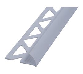 Уголок для кафельной плитки СХТ наружный 7 мм 2,5 м белый ПрКп003 