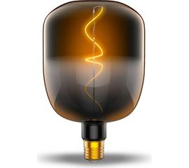 Лампа LED Gauss Filament V140-DC Black-Clear 5W E27 200lm 1800K 140х204mm 1/6 1008802105 
