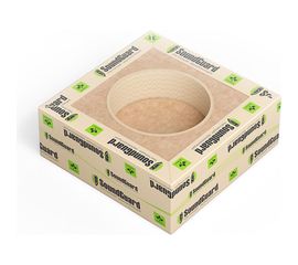 Подрозетник 130 х 130 х 48 мм 1-секционный Премиум SoundGuard 411133 