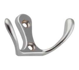 Двойной крючок Trodos 04.11.07 малый, серебро 302032 