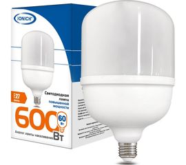 Светодиодная лампа IONICH высокой мощности ILED-SMD5730-Т135-60Вт-5400Лм-220В-6500К-E27 1620 