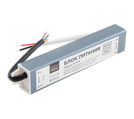 Блок питания Apeyron 12В, 40Вт, IP67, 170-264В, 3,33А, алюминий, серебро / 03-103 