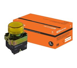 Лампа TDM BV65 матрица, d22 мм, желтый SQ0702-0047 