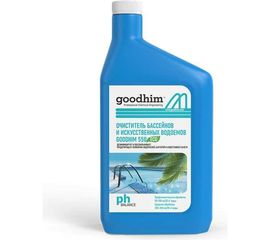 Бесхлорный очиститель бассейнов и искусственных водоемов Goodhim 550 ECO 1л 20441 