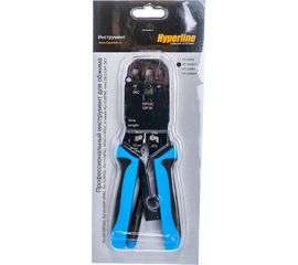 Обжимной инструмент для разъемов RJ-50, RJ-45, RJ-12, RJ-11 /10P10C Hyperline HT-200AR 8P8C типа 35548 