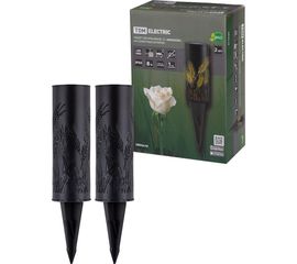 Набор светильников TDM СС Колосок на солнечных батареях, сталь, 6х27 cм, 2 шт, SQ0330-0109 