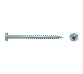 Универсальный шуруп ЕВРОПАРТНЕР MULTI полукруглая головка, неполная резьба, ZN, 5x70 + бита TX, 50 шт. B2 0087 