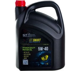 Моторное масло GT OIL Smart SAE 5W-40 API SL/CF, 4 л 8809059408858 