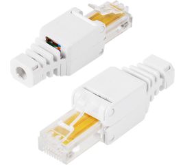 Быстрозажимной ручной джек, штекер RJ45 8Р8С REXANT 05-1051 