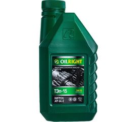 Трансмиссионное масло OILRIGHT ТЭП-15 ТМ-2-18 нигрол, 1 л 2554 