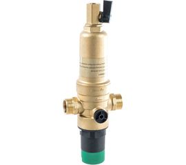 Фильтр 1/2, для горячей воды, с регулятором давления, d52.5 Гейзер Бастион 7508155201 32682 