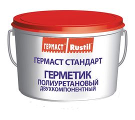 Полиуретановый герметик Гермаст 2К, 16,5 кг, серый 61458037 