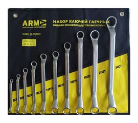 Набор гаечных комбинированных ключей ПКБ АРМА КГН-10/1 Х А410-2211 