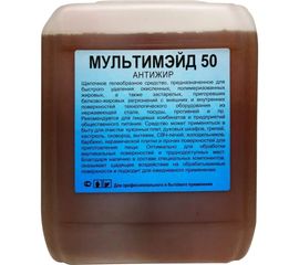 Средство для удаления жира, копоти, сажи Мультимэйд 50 Антижир жироудалитель 5 л 4607002304523 
