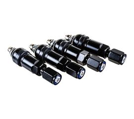 Вентиль для дисков NORM черные под датчики давления 4 шт. MS525AL BK 