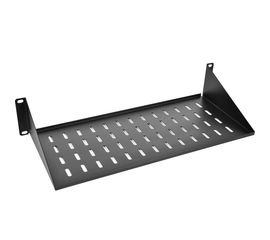 Консольная полка ЦМО МС, 2U, для шкафов и стоек, чёрный МС-30-9005 