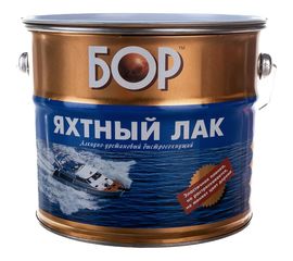 Яхтный лак БОР глянцевый, 2,3 кг 4690417088188 