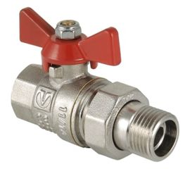 Шаровой кран с полусгоном 1 вн.-нар. Valtec BASE VT.227.N.06 