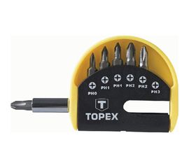 Набор насадок с держателем (7 шт.) TOPEX 39D350 