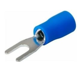 Вилочный изолированный наконечник REXANT 3.2 мм, 1.5-2.5 кв.мм, синий 08-0131 