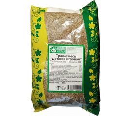 Семена газона Зеленый уголок травосмесь Детская игровая, 0.8 кг 4660001294400 