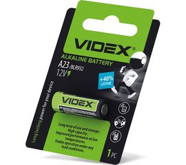 Элемент питания алкалиновый VIDEX A23/MN21/VR22/L10281 1 шт. в блистере VID-A23-1BL 