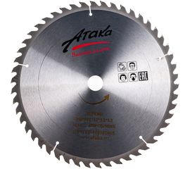 Диск пильный (350 мм; 50T; 32 мм) по дереву профи АТАКА 8079010 