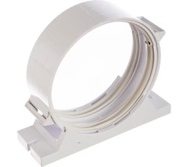 Держатель-соединитель пластик с уплотнителем 100 мм ERA 10ДСКП 